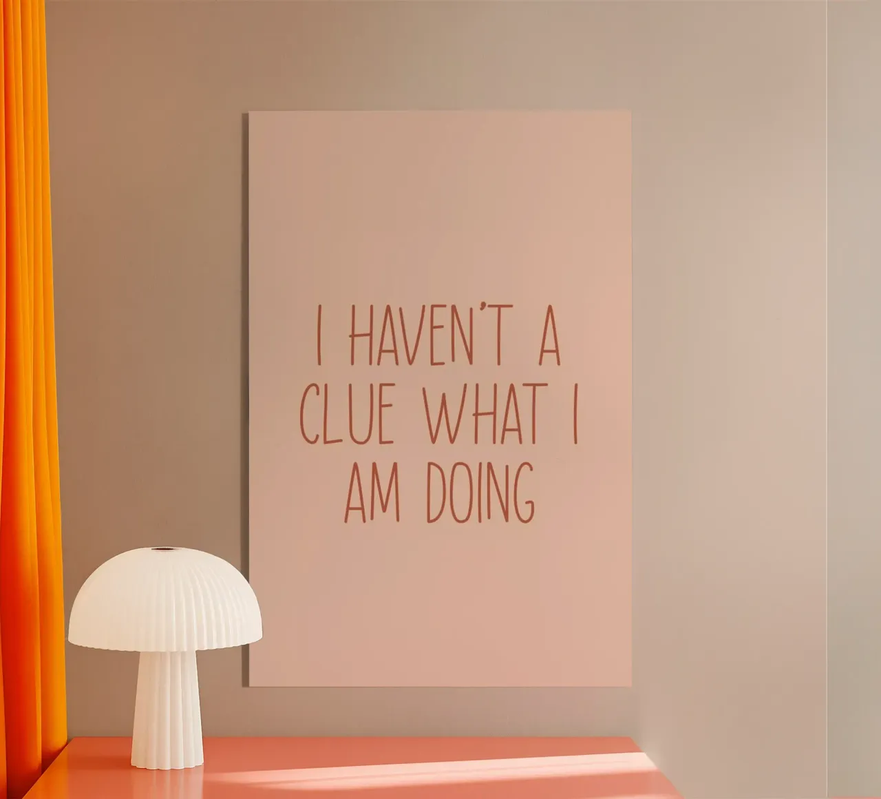 No Clue plexiglass da Ayleen