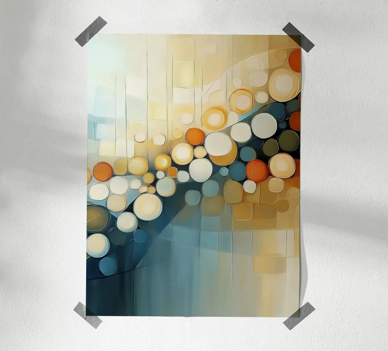 Arte da parete di Imagine poster con telaio in legno da Imagine