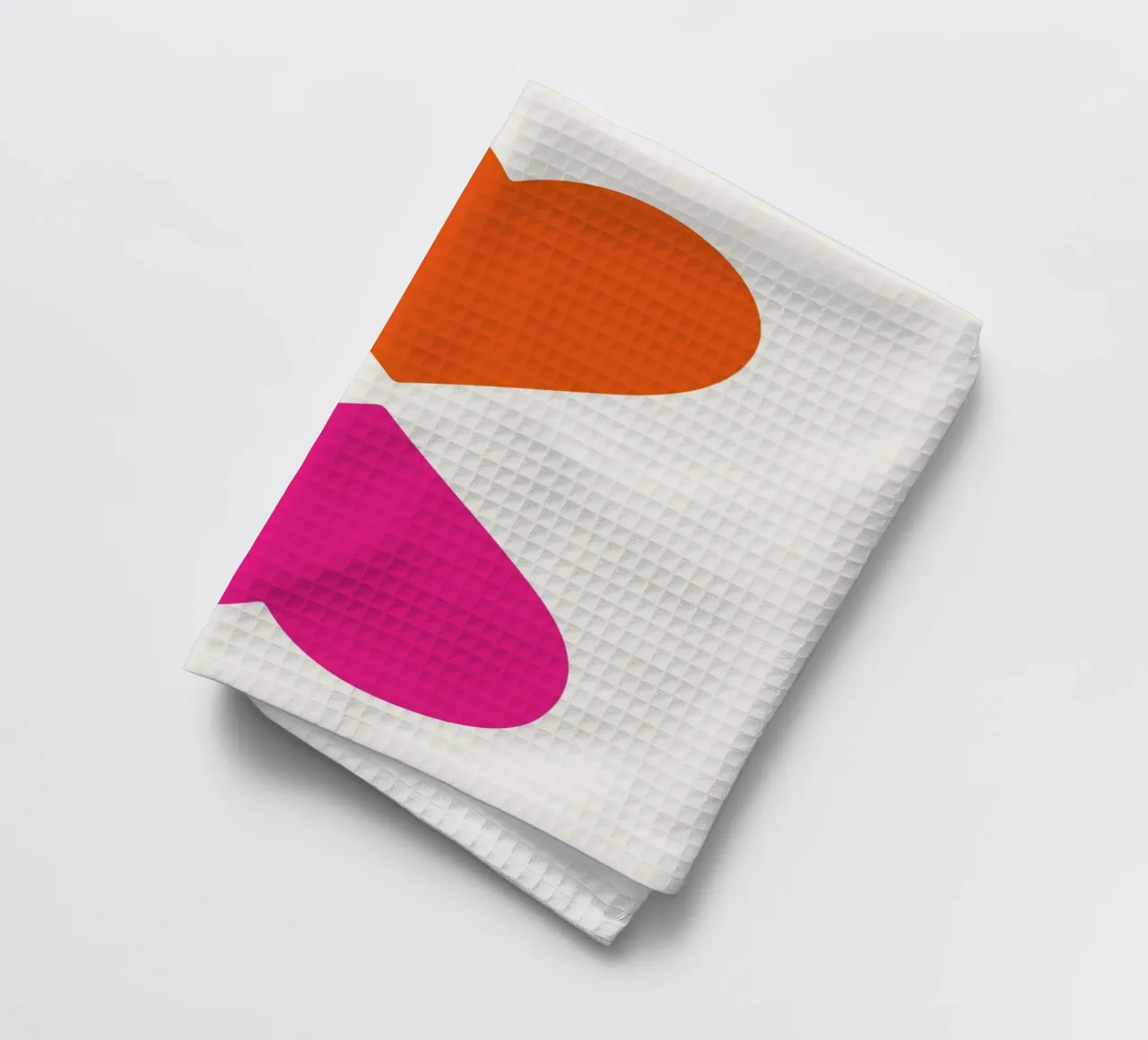Deux cœurs torchon de Rose Beck Art