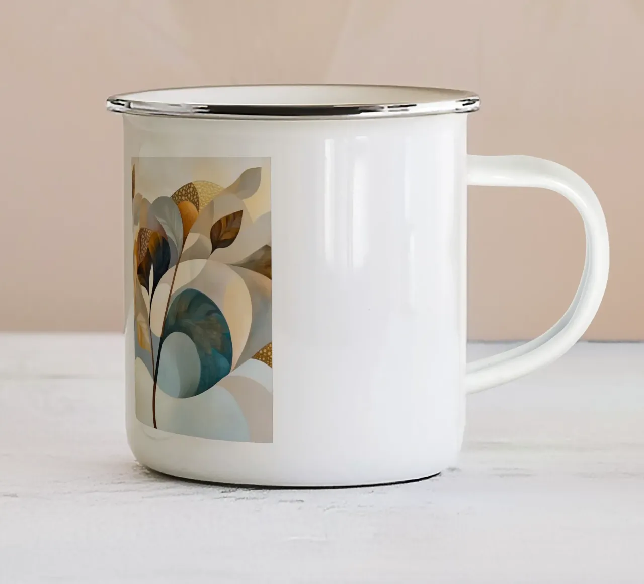 Arte da parete di Imagine tazza in smalto da Imagine