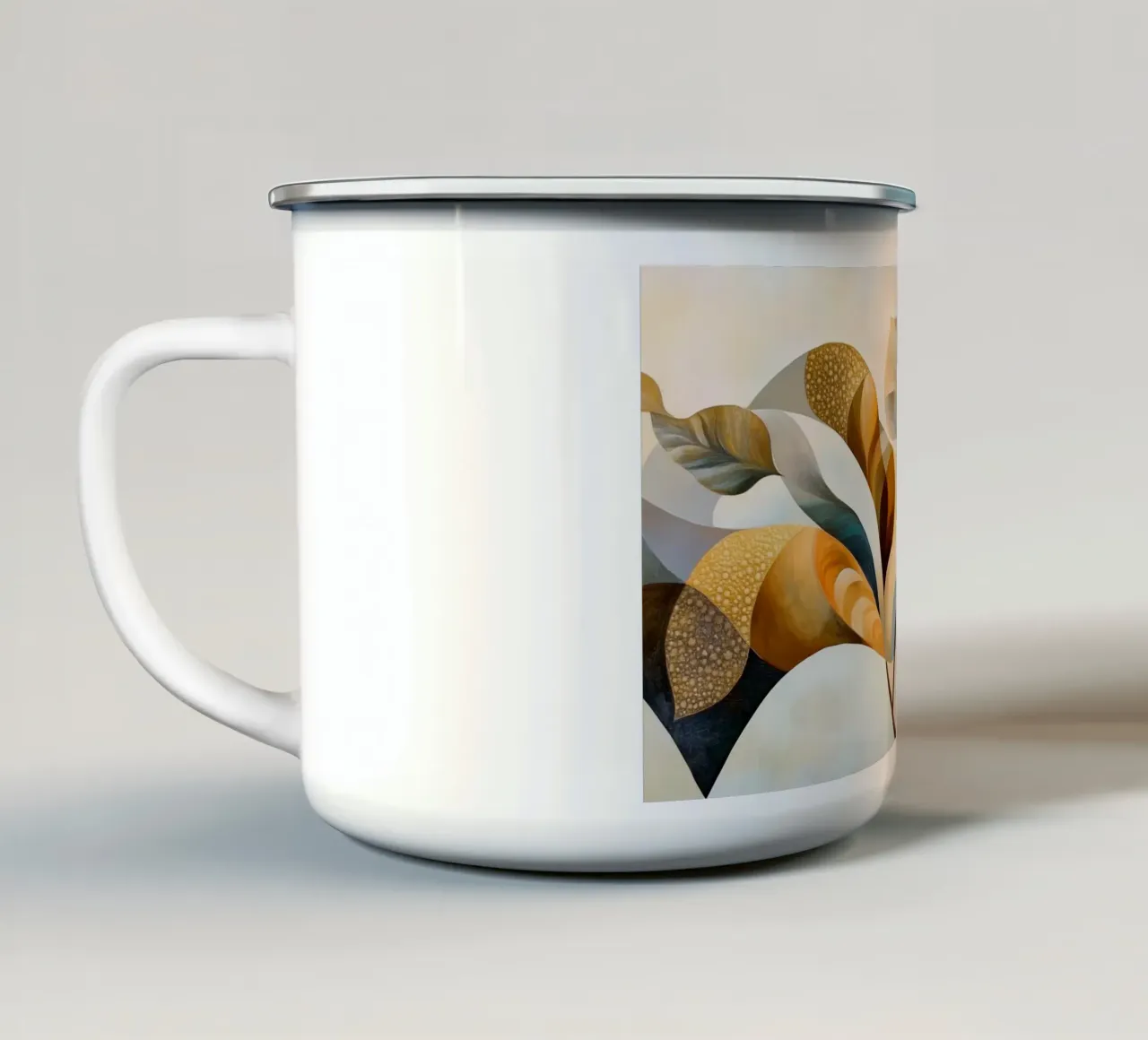Arte da parete di Imagine tazza in smalto da Imagine