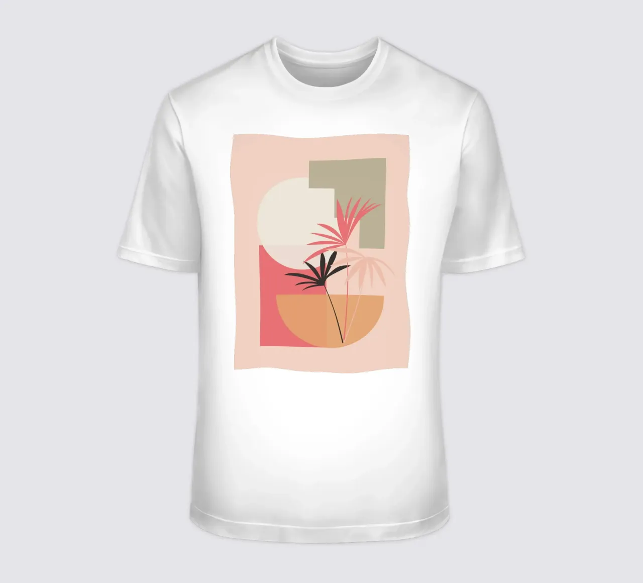 Geometria tropicale t-shirt da Gaite