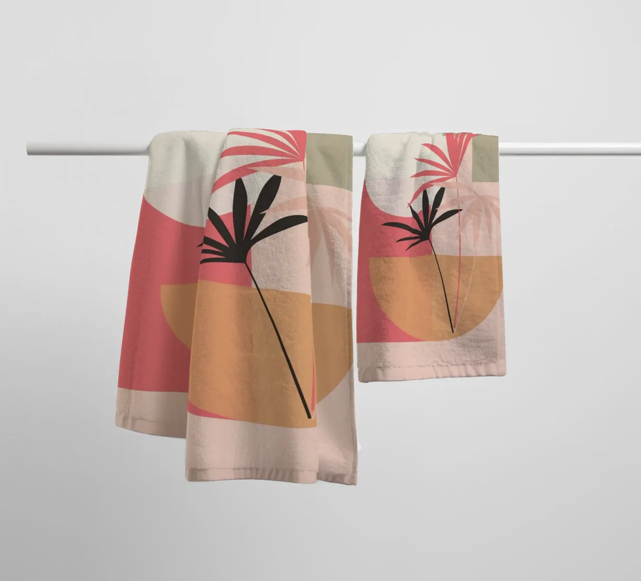 Geometria tropicale asciugamano da bagno da Gaite