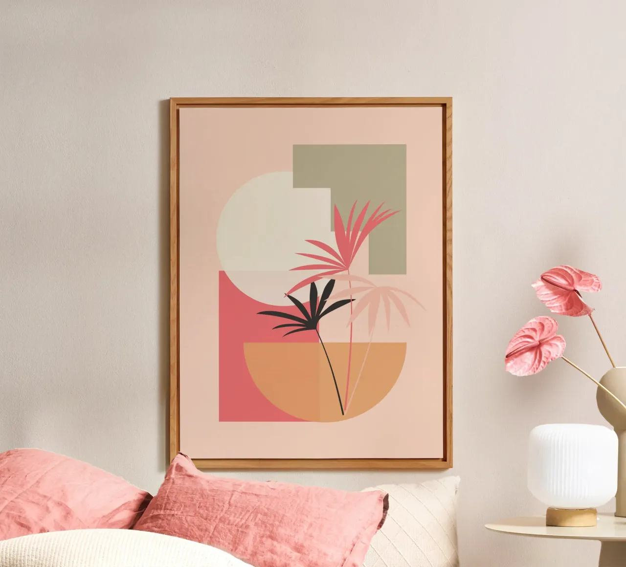 Geometria tropicale alluminio dibond da Gaite