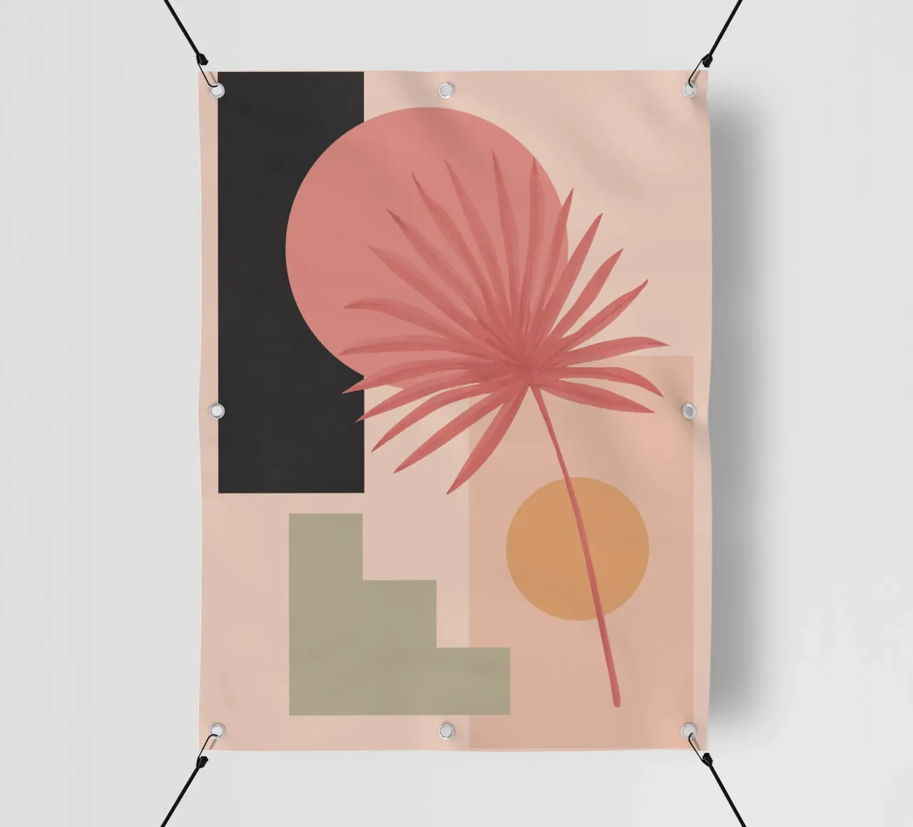 Geometria tropicale telo in pvc da Gaite