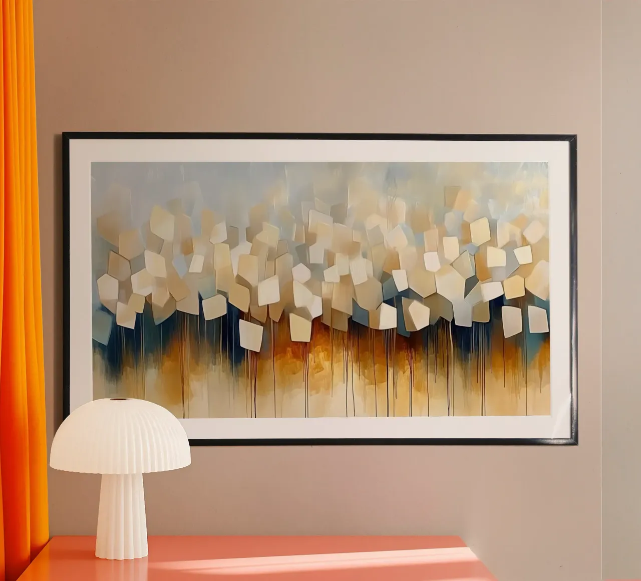 Arte da parete di Imagine poster con telaio in legno da Imagine