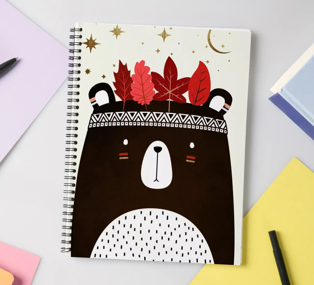 Can't Wait For Christmas 2 spiral notebook by Kubistika