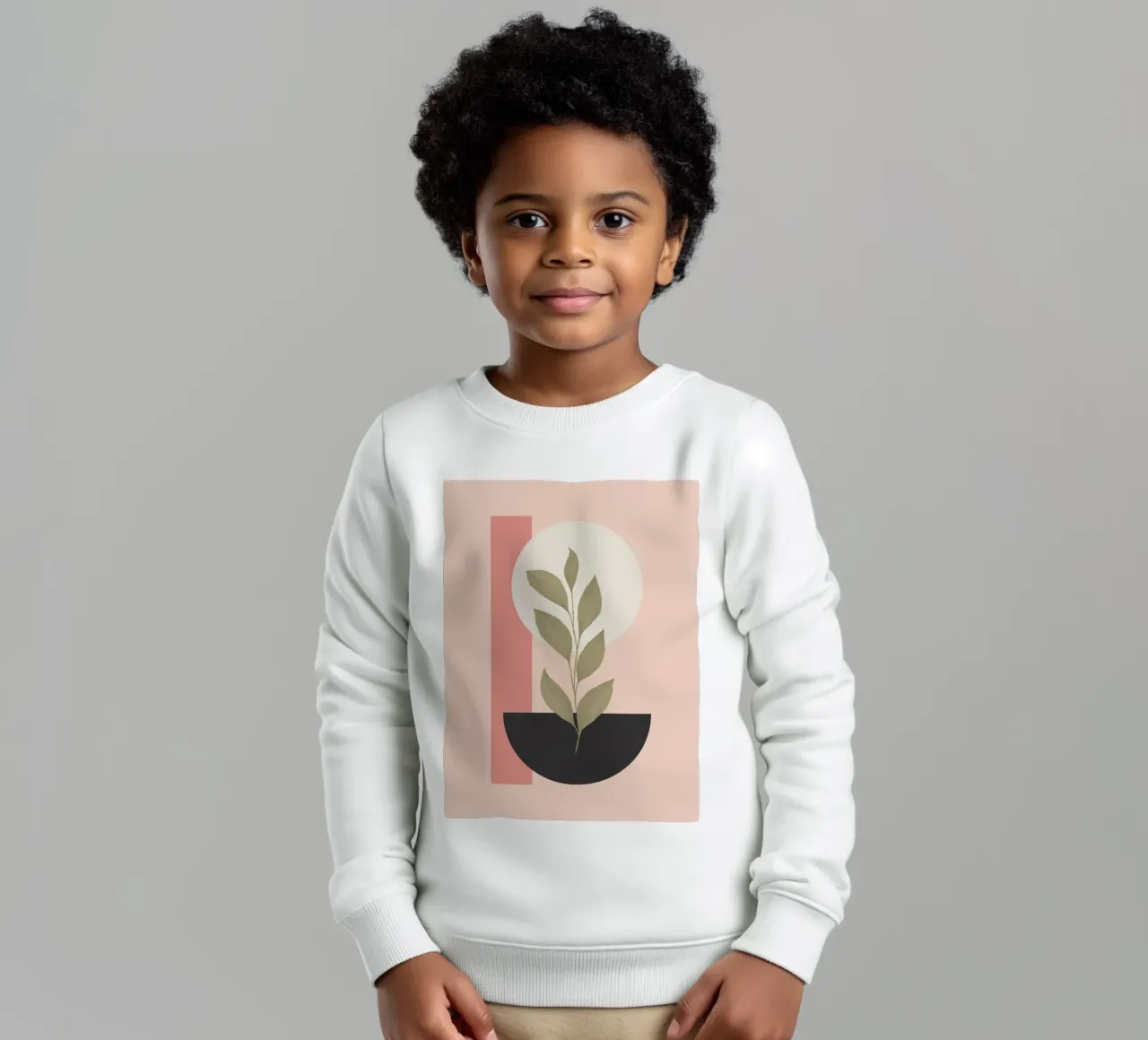 Tropical Geometry kids sweatshirt by Gaite