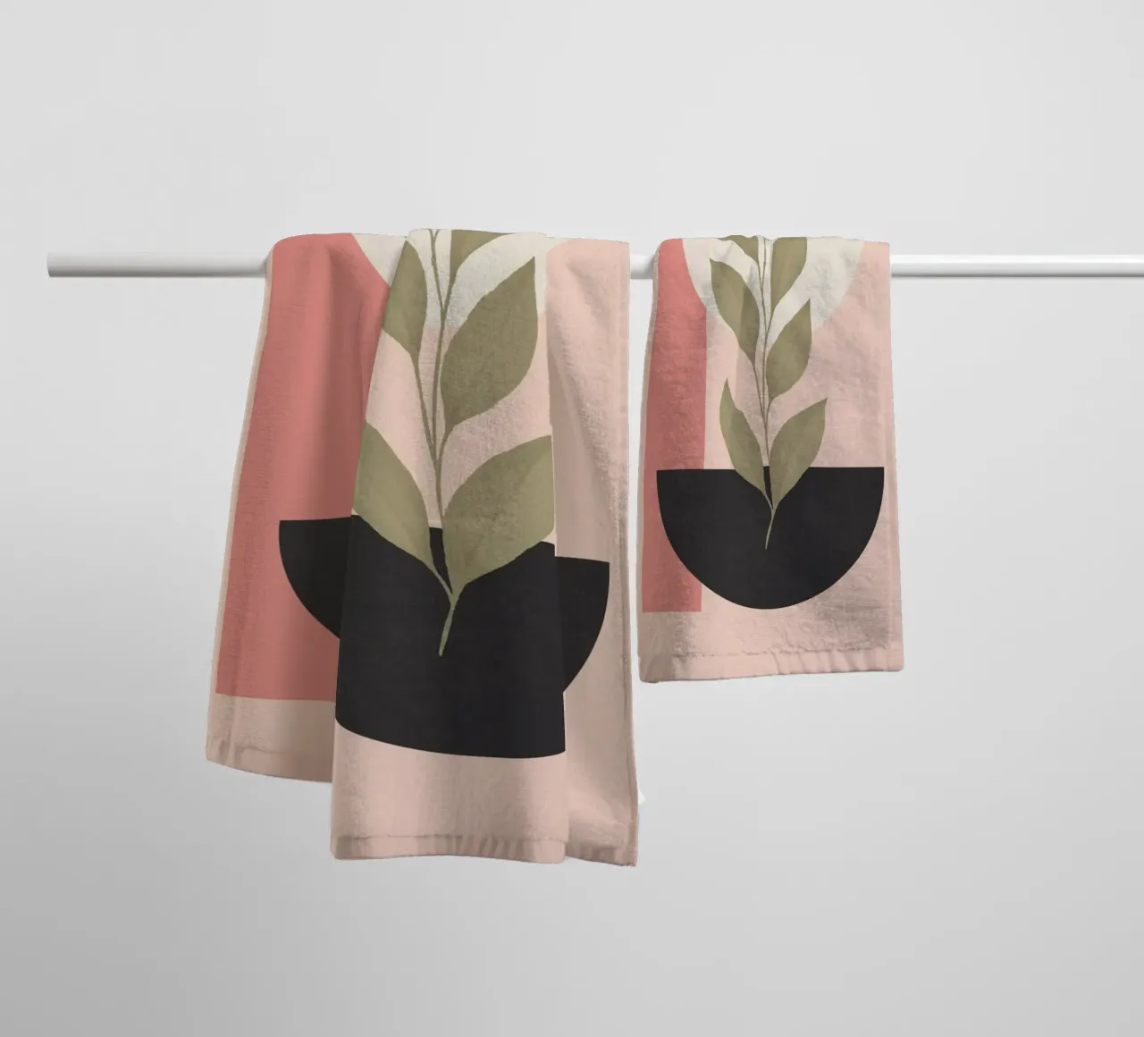 Geometria tropicale asciugamano da bagno da Gaite