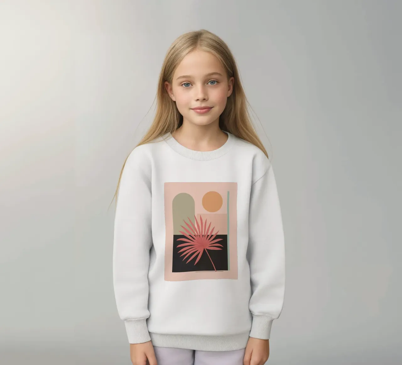 Geometria tropicale felpa bambino da Gaite