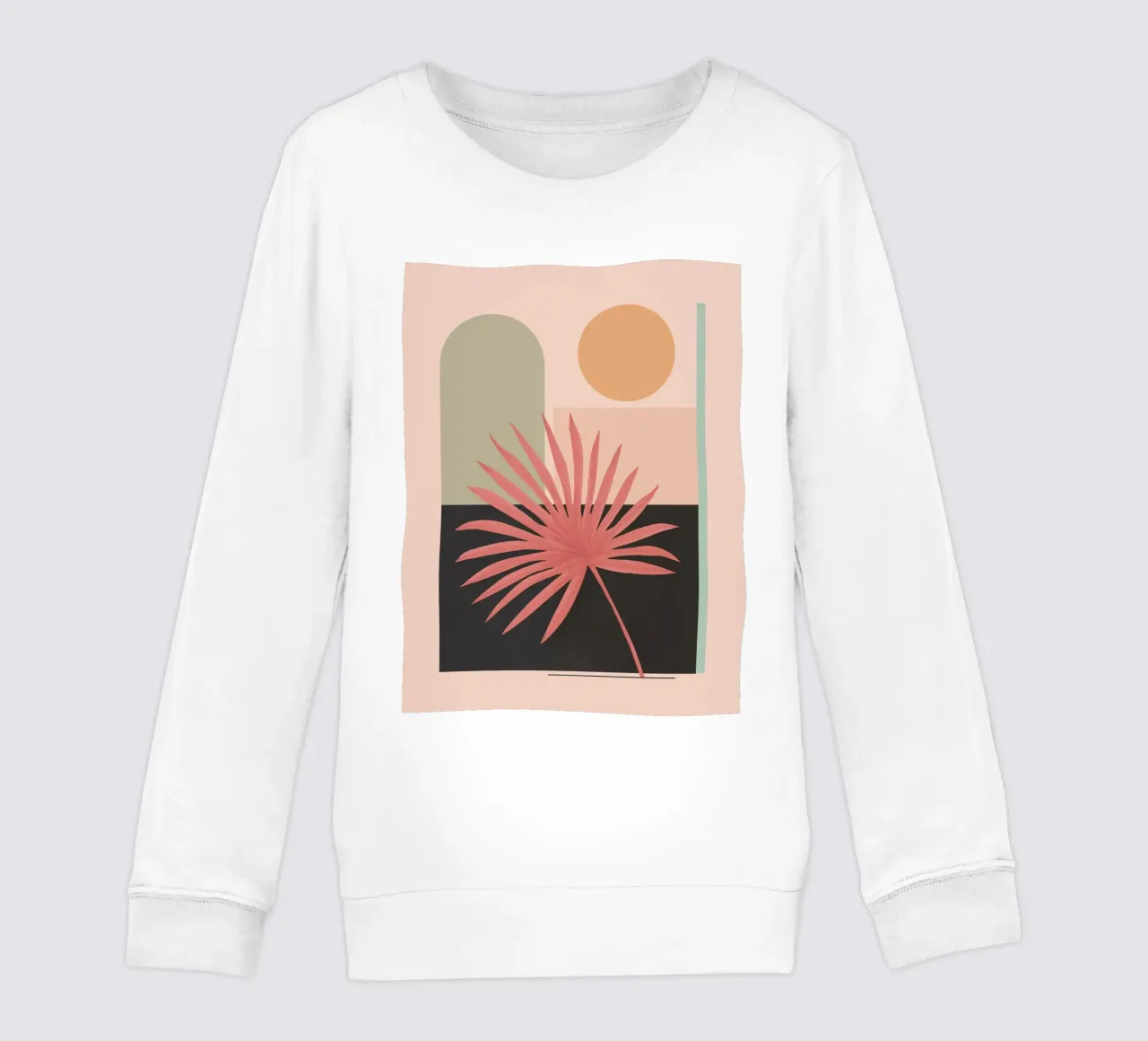 Geometria tropicale felpa bambino da Gaite