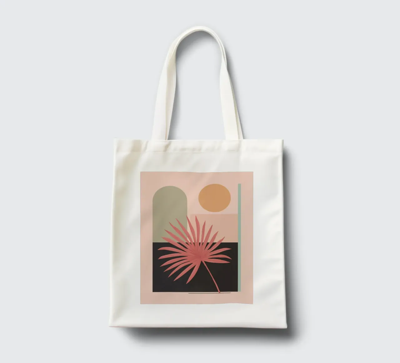 Geometria tropicale borsa in juta da Gaite