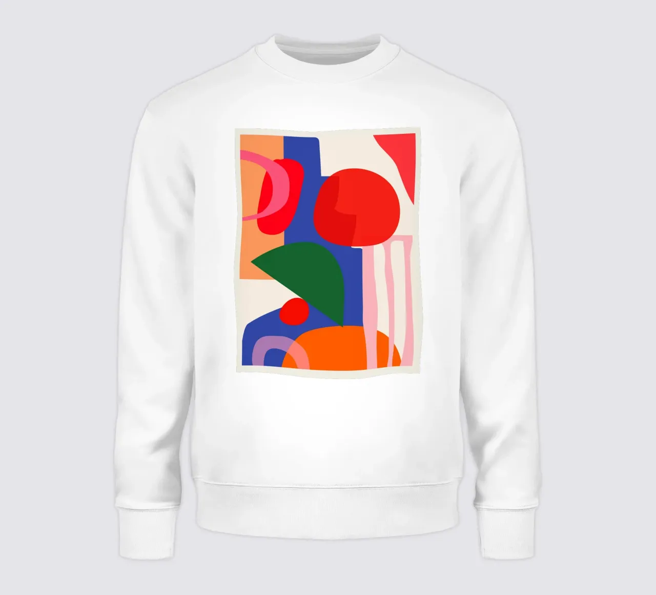 Abstraction moderne colorée sweat de ThingDesign