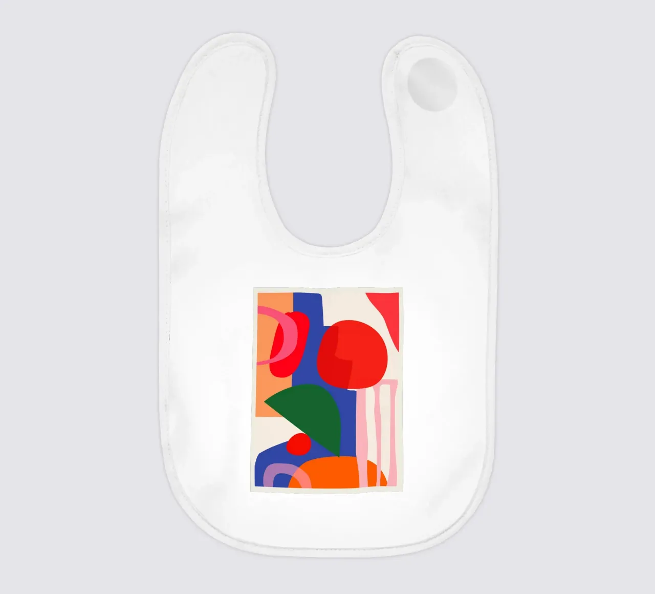 Astrazione moderna e colorata bavaglino da ThingDesign