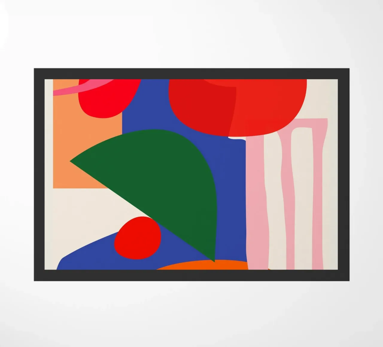 Astrazione moderna e colorata zerbino da ThingDesign