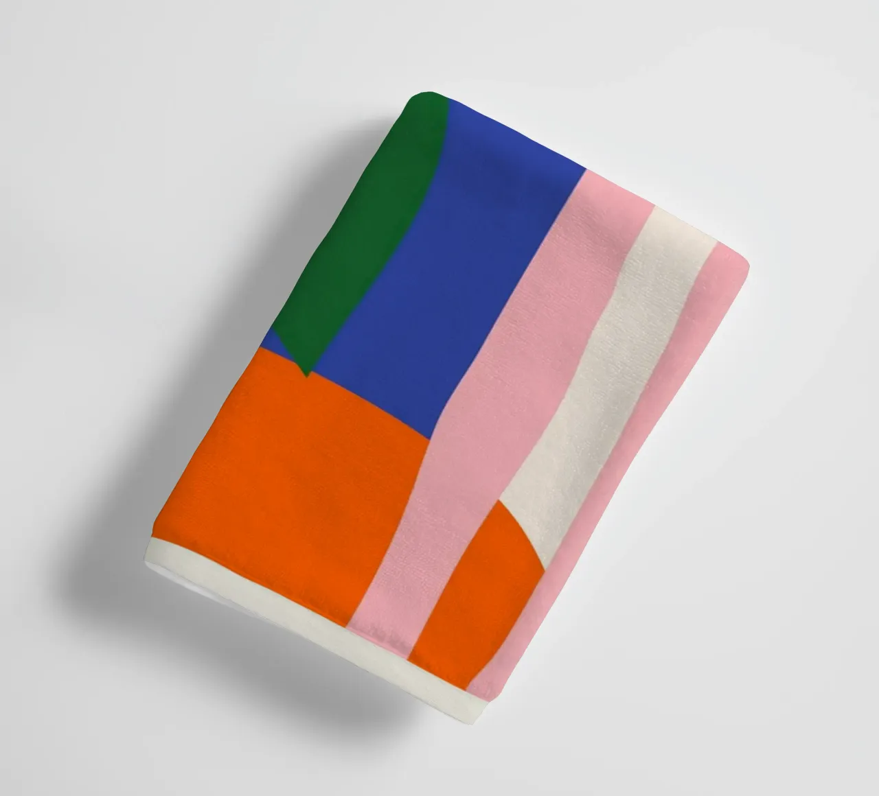 Astrazione moderna e colorata asciugamano da bagno da ThingDesign