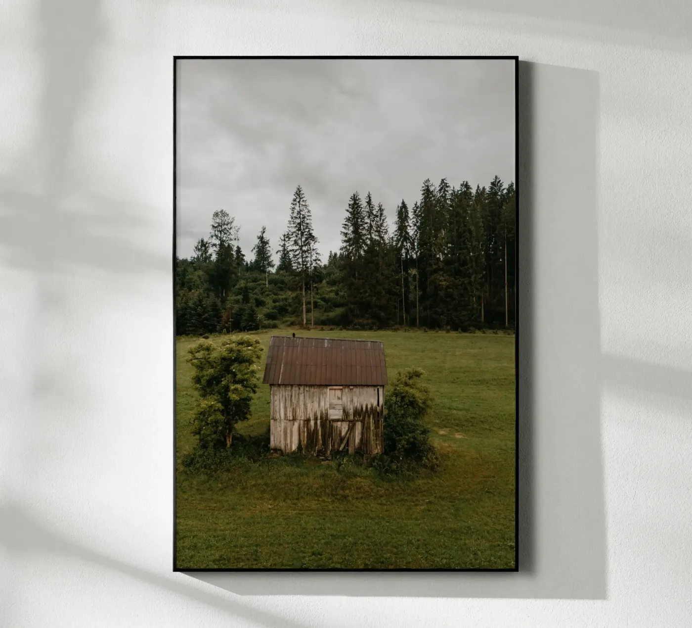 Alpine Refuge Acryl-Glas von Lena Stamm