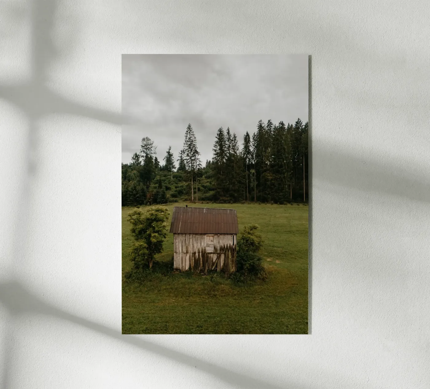 Alpine Refuge Acryl-Glas von Lena Stamm