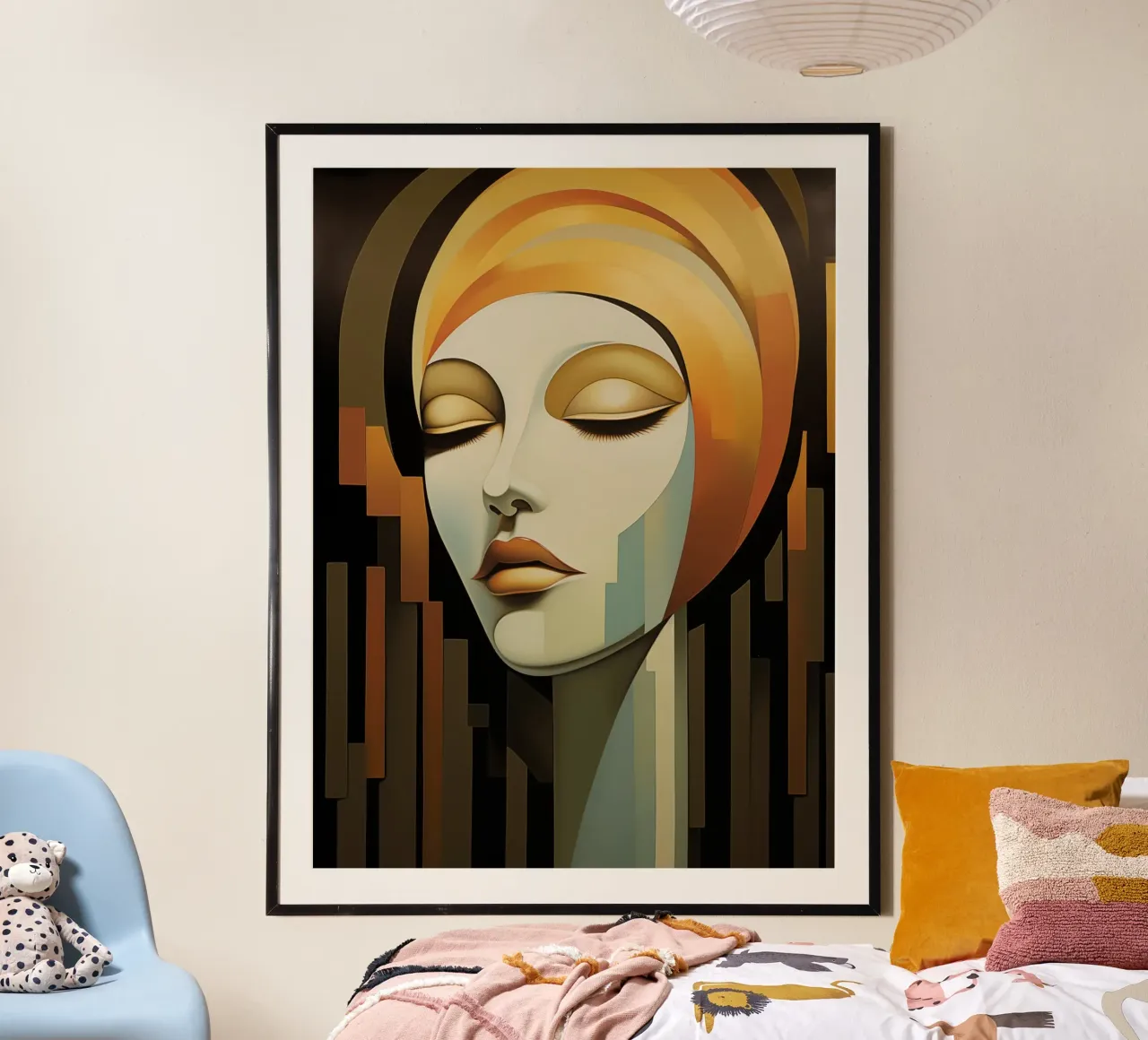 Arte da parete di Imagine poster con telaio in alluminio da Imagine