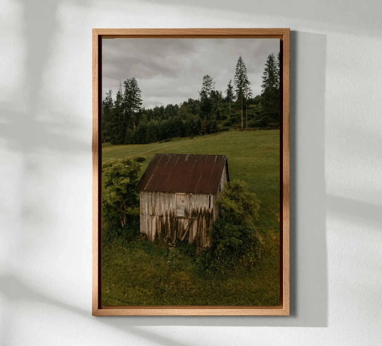 Rustic Shelter tela con Cornice a cassetta da Lena Stamm
