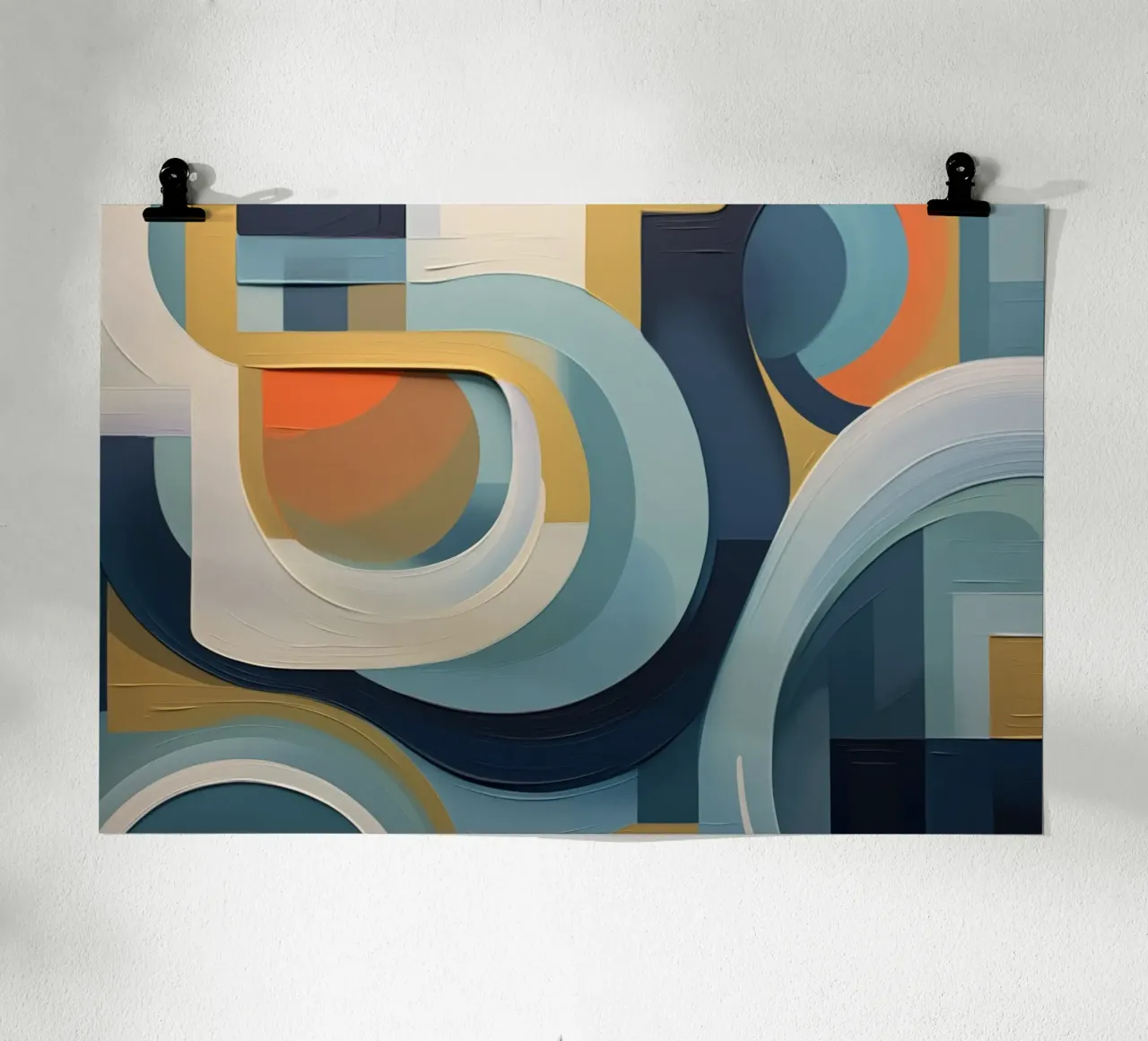 Arte da parete di Imagine poster con telaio in alluminio da Imagine