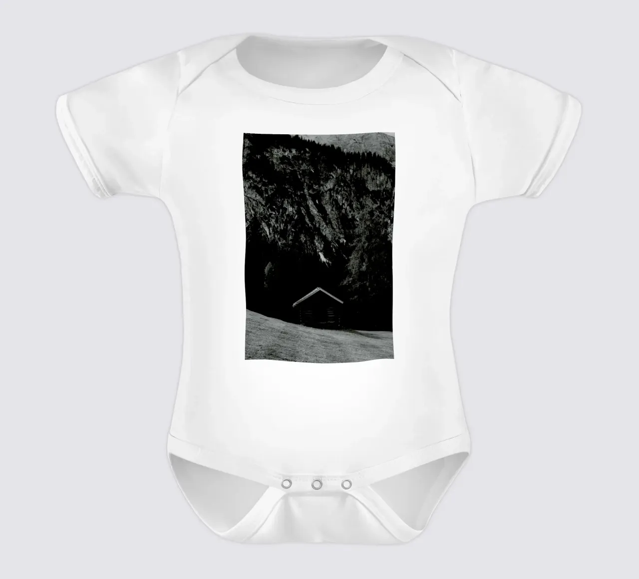 Layered Hut 12 body neonato maniche corte da Sebastian Hilgetag
