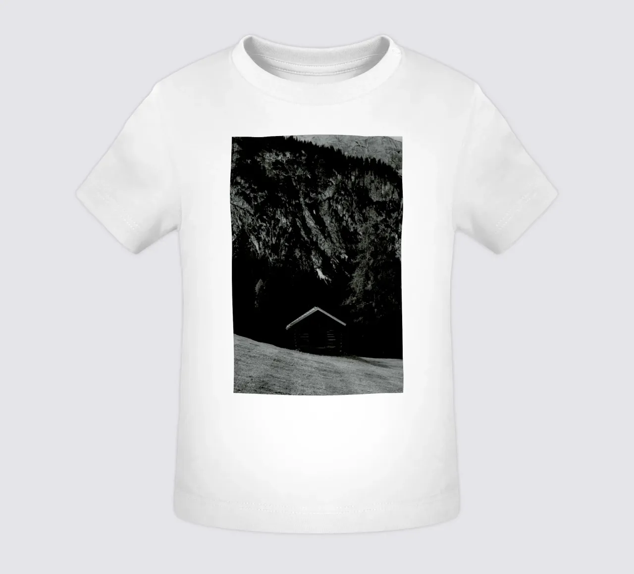 Layered Hut 12 baby t-shirt by Sebastian Hilgetag