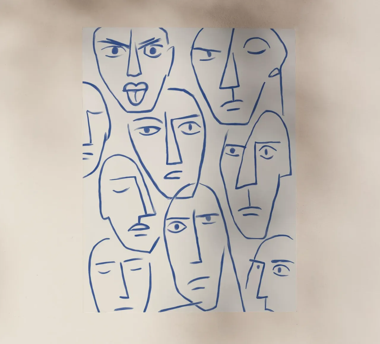 Faces of the Invisible pellicola backlit da artesutileco