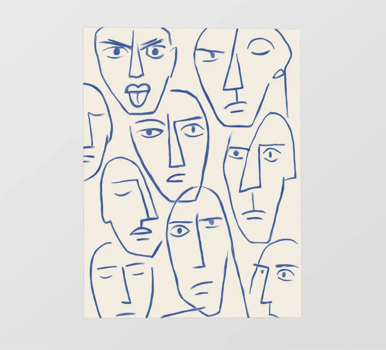 Faces of the Invisible pellicola backlit da artesutileco