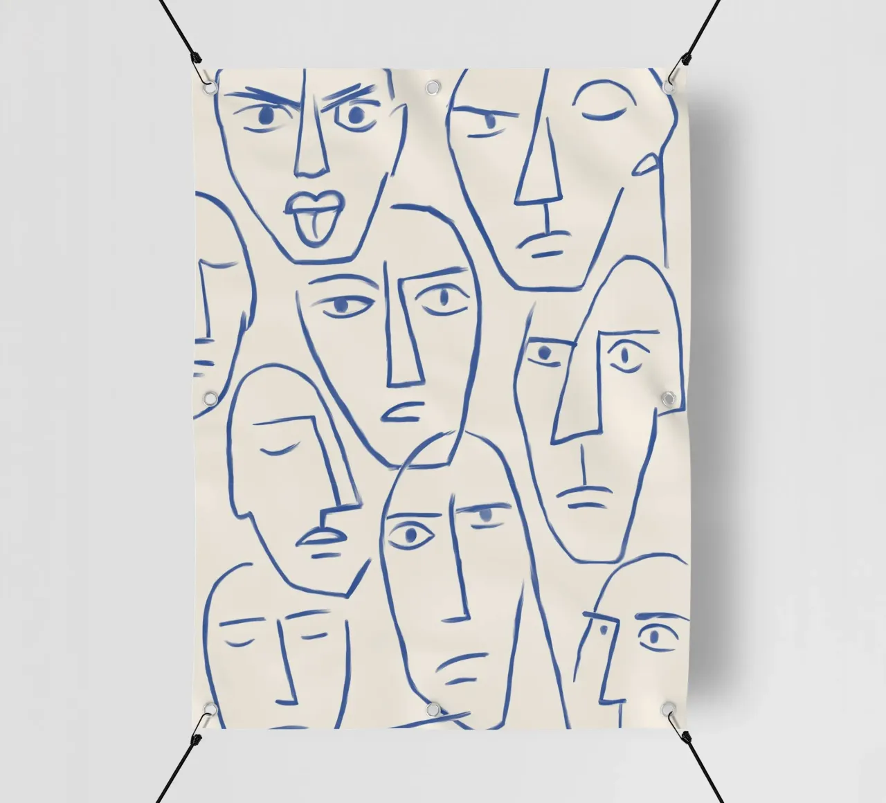 Faces of the Invisible telo in pvc da artesutileco