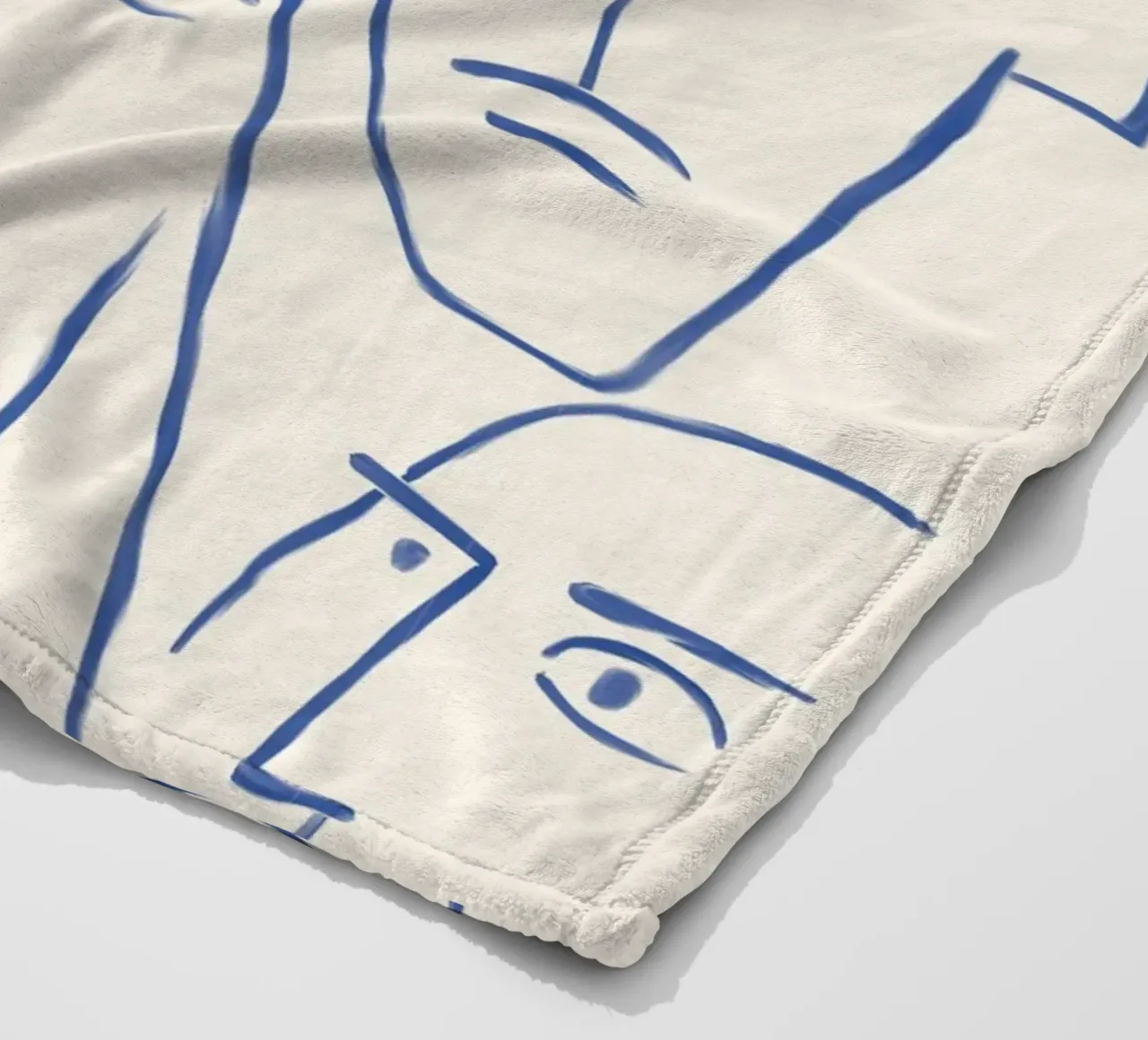 Faces of the Invisible coperta in pile da artesutileco