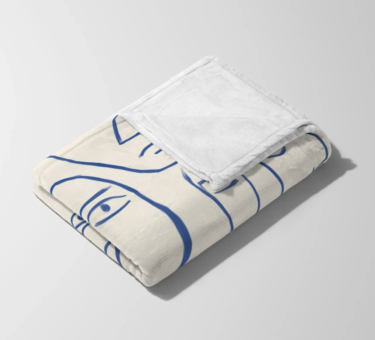 Faces of the Invisible coperta in pile da artesutileco