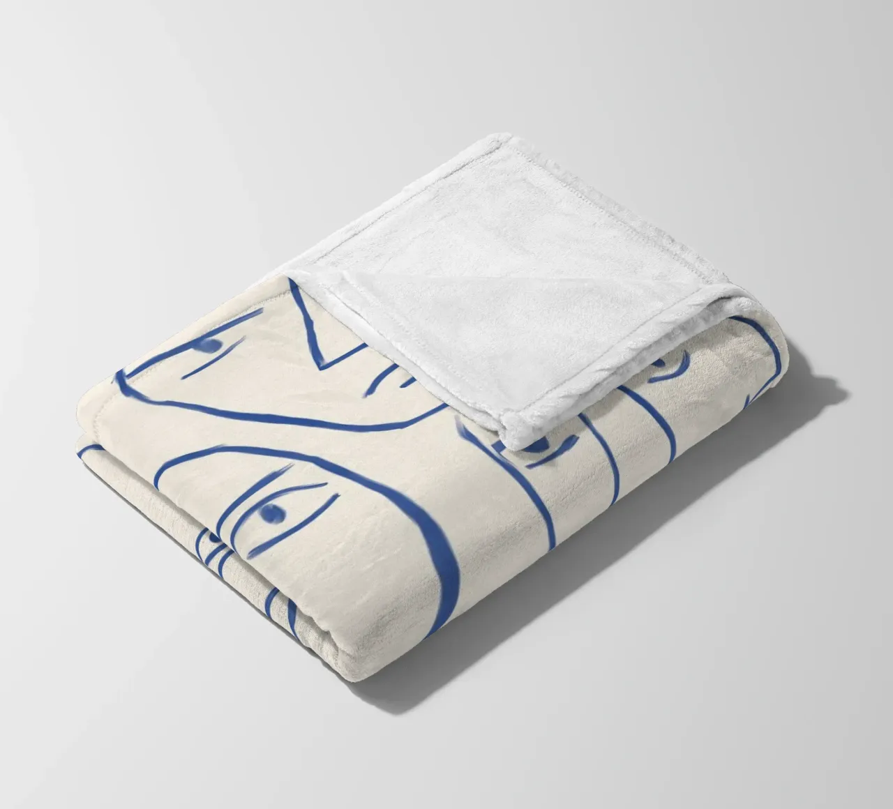 Faces of the Invisible coperta in pile da artesutileco