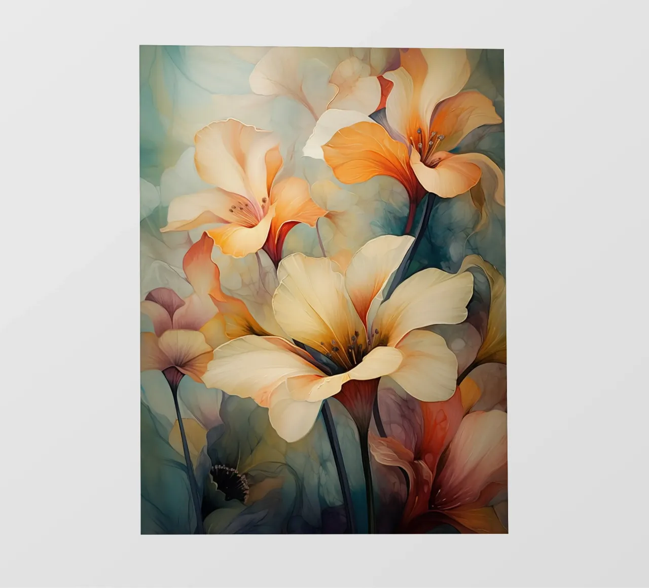 I fiori pellicola backlit da Imagine