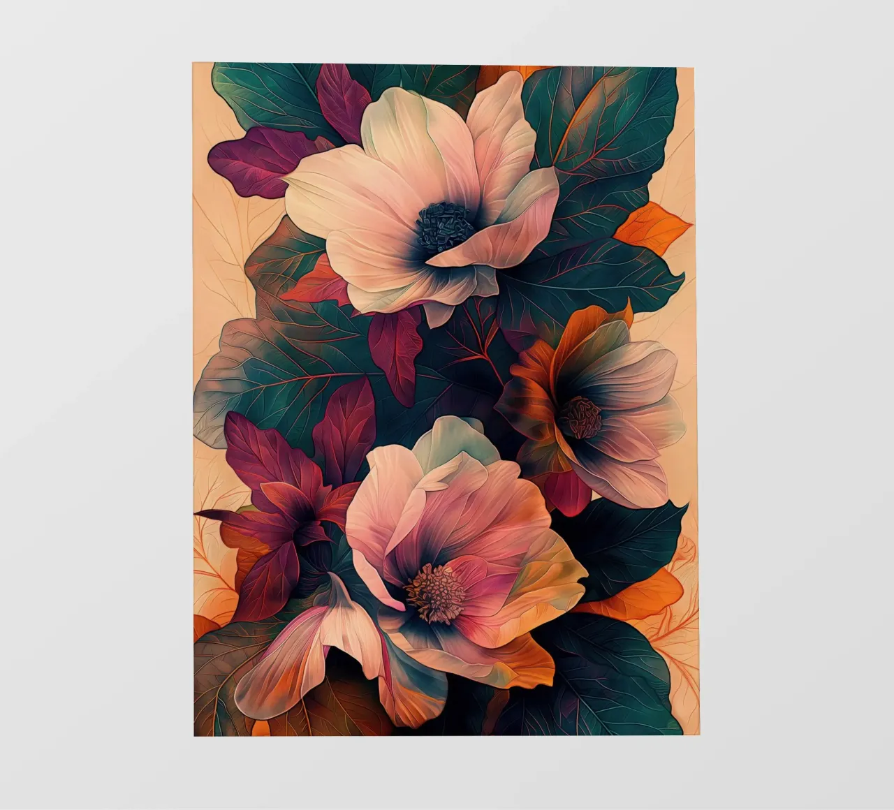 I fiori pellicola backlit da Imagine