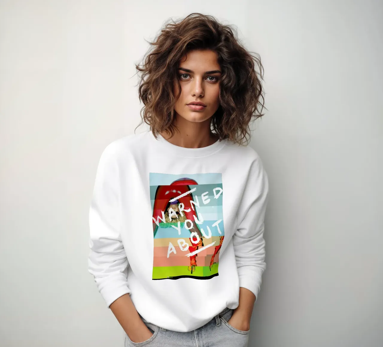 Glitch - Warned You About sweatshirt van Ash Nico