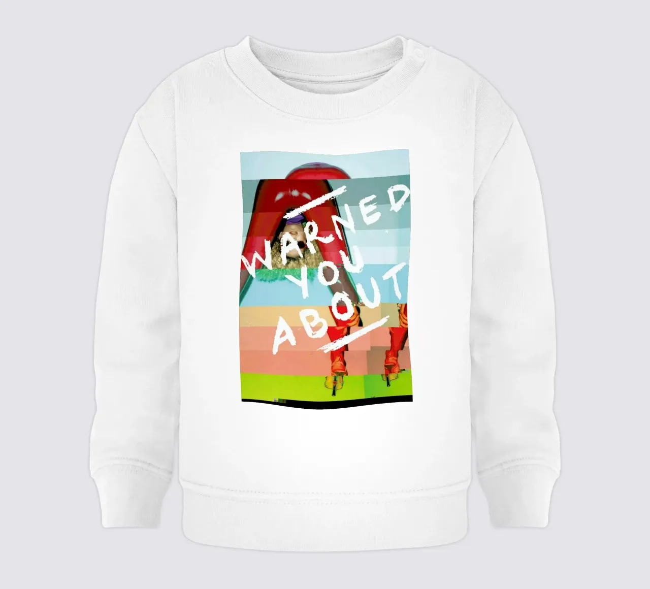 Glitch - Warned You About sudadera de bebé de Ash Nico