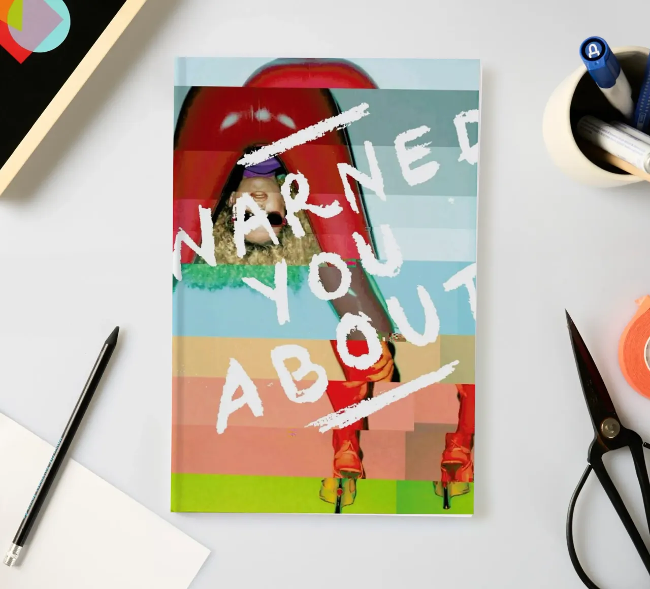Glitch - Warned You About notebook by Ash Nico
