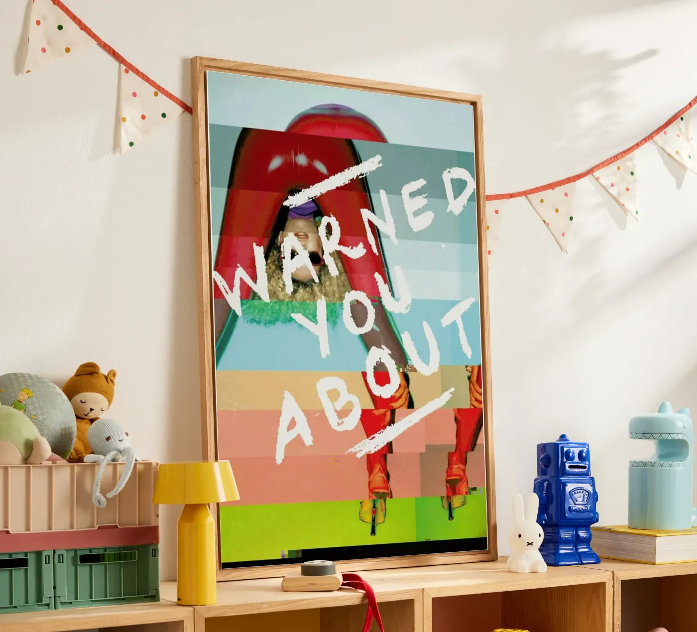 Glitch - Warned You About plexiglass da Ash Nico