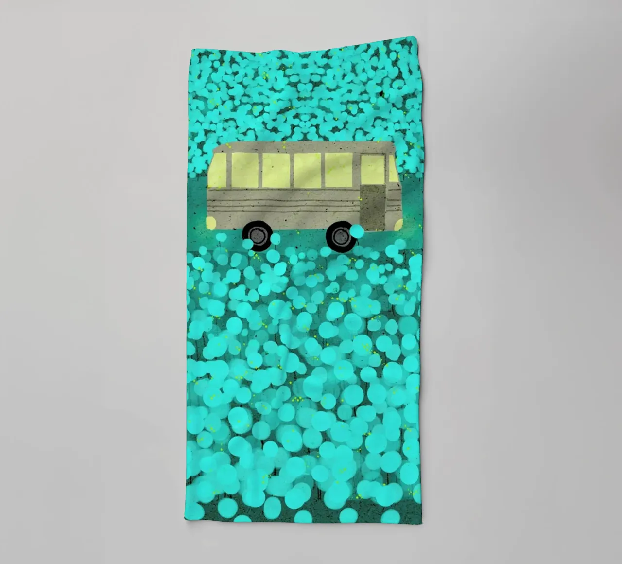 On The Way Home towel by Duong Tu Tran