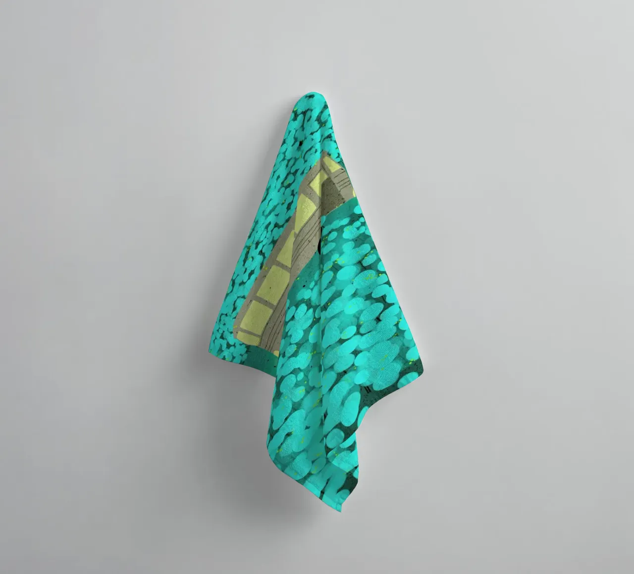 On The Way Home towel by Duong Tu Tran