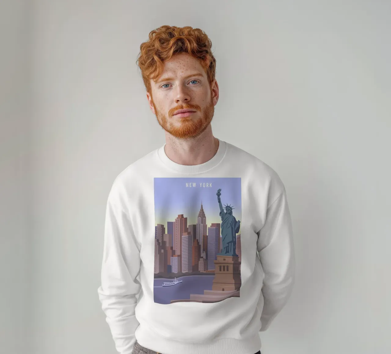 New York felpa da Attaboy Dsgn