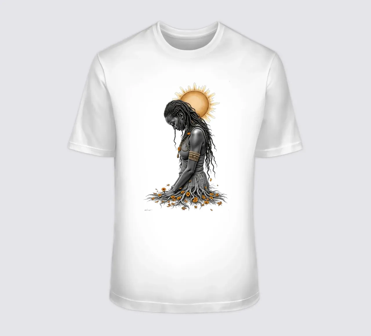 Figlie d'oro II - Il radicamento t-shirt da Dustlight Atelier