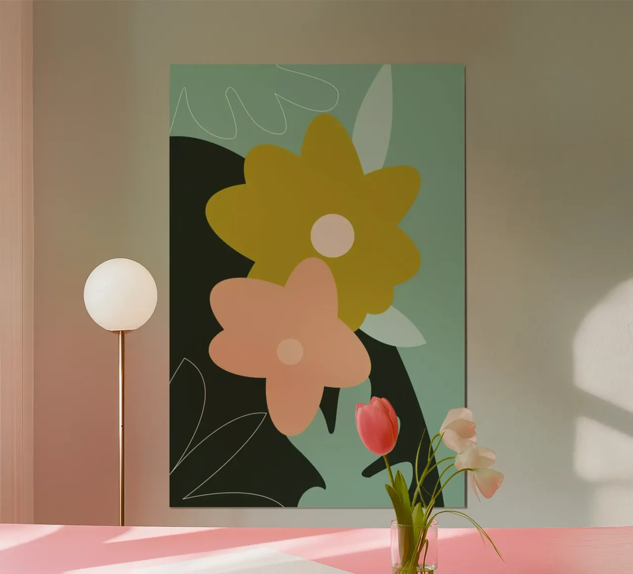 Flower Power poster da XOXO Arte