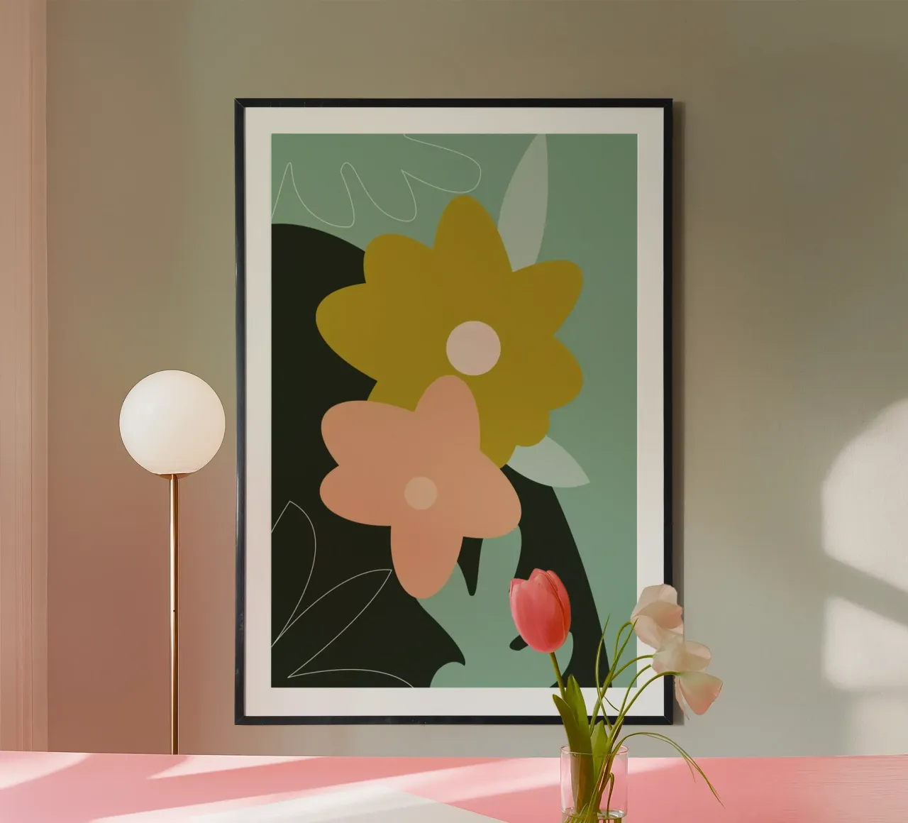 Flower Power poster da XOXO Arte