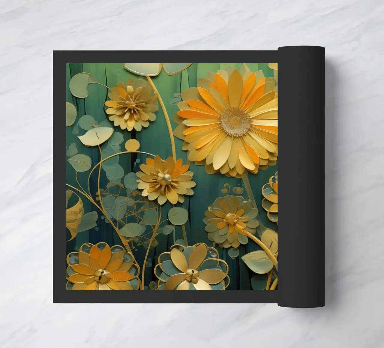 Fiori d'oro zerbino da Imagine