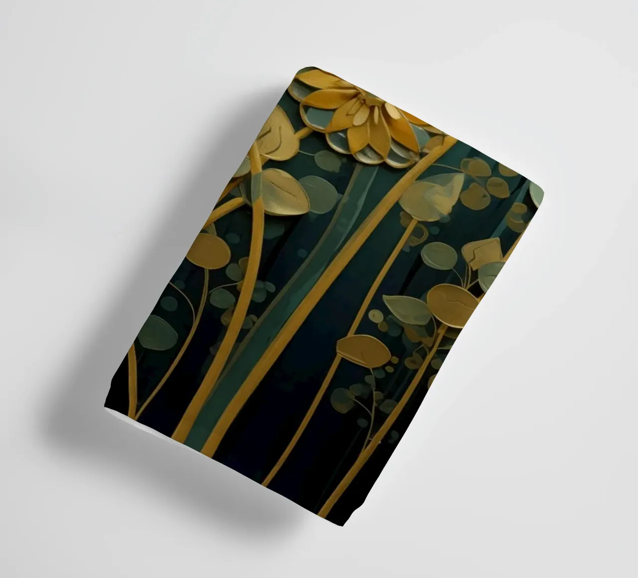 Fiori d'oro asciugamano da bagno da Imagine