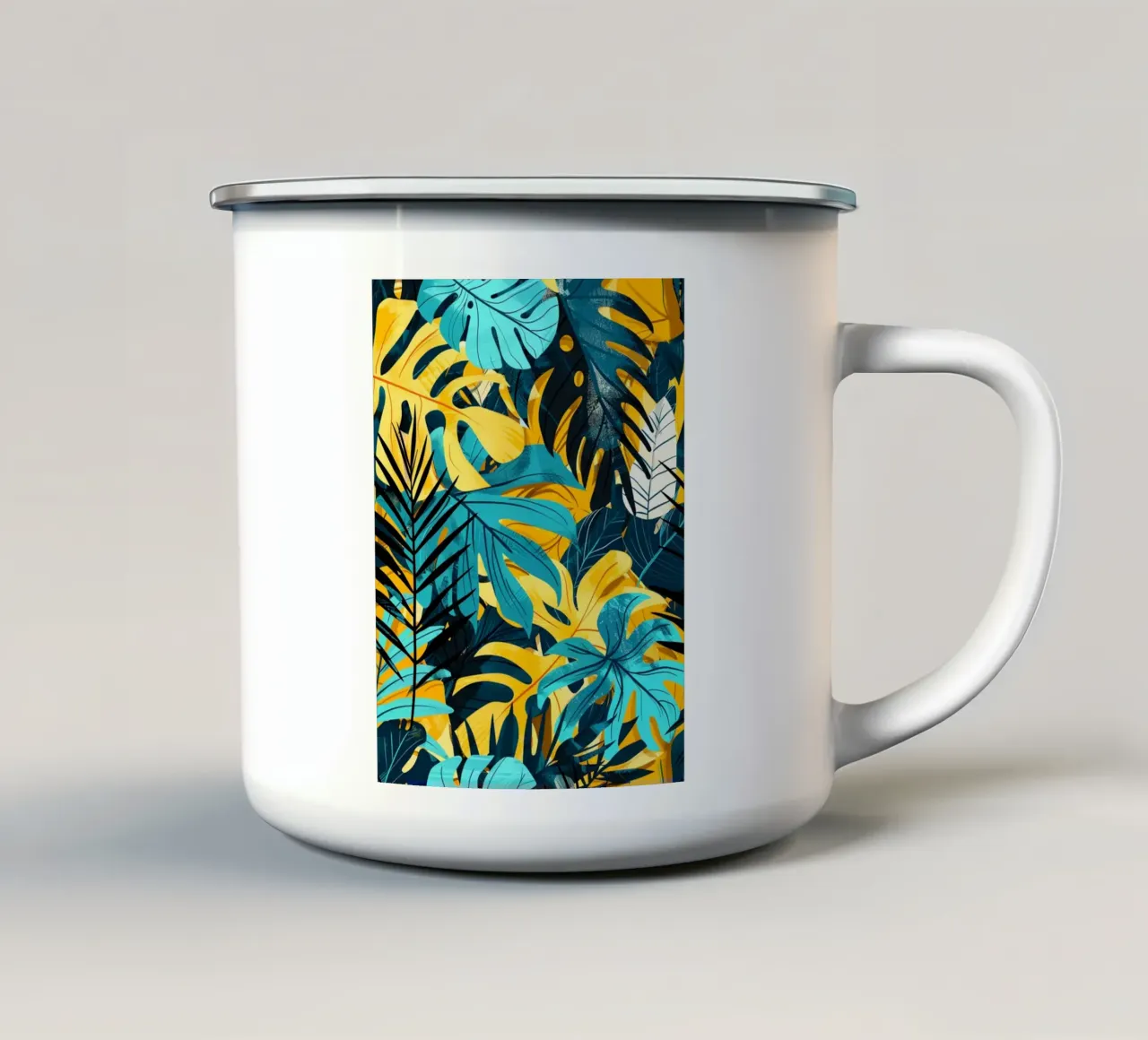 Tropical Symphony tazza in smalto da michi