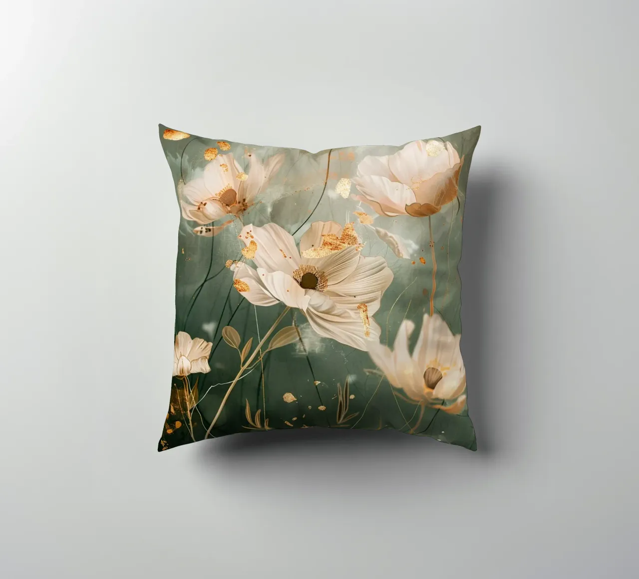Golden Bloom cuscino da Mosaic Dialogue