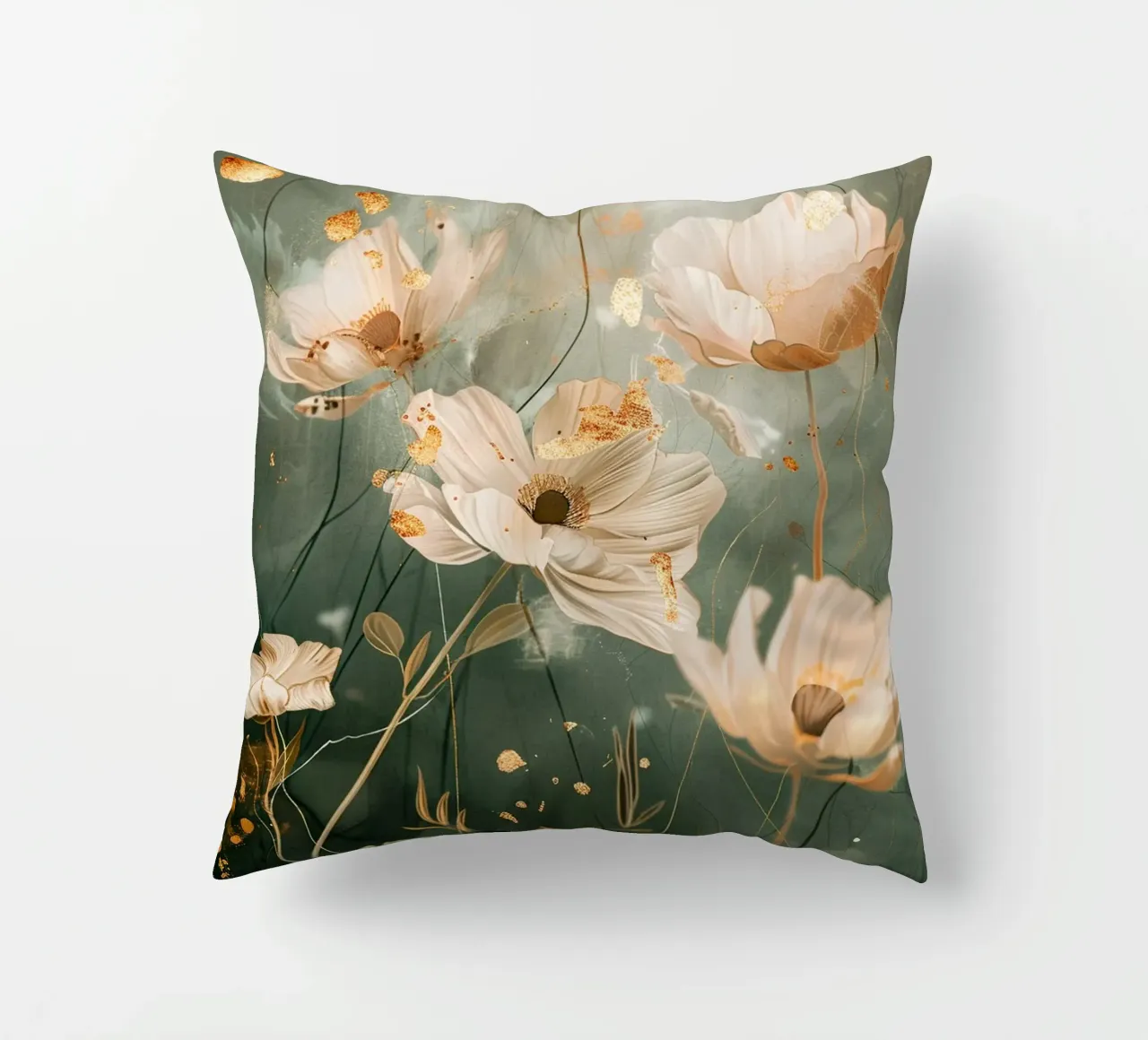 Golden Bloom cuscino da Mosaic Dialogue